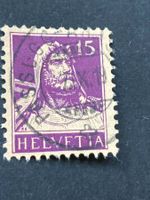 Schweiz 1919 Tell 15 violett Vollstempel PASSUG-A 7.IX.19