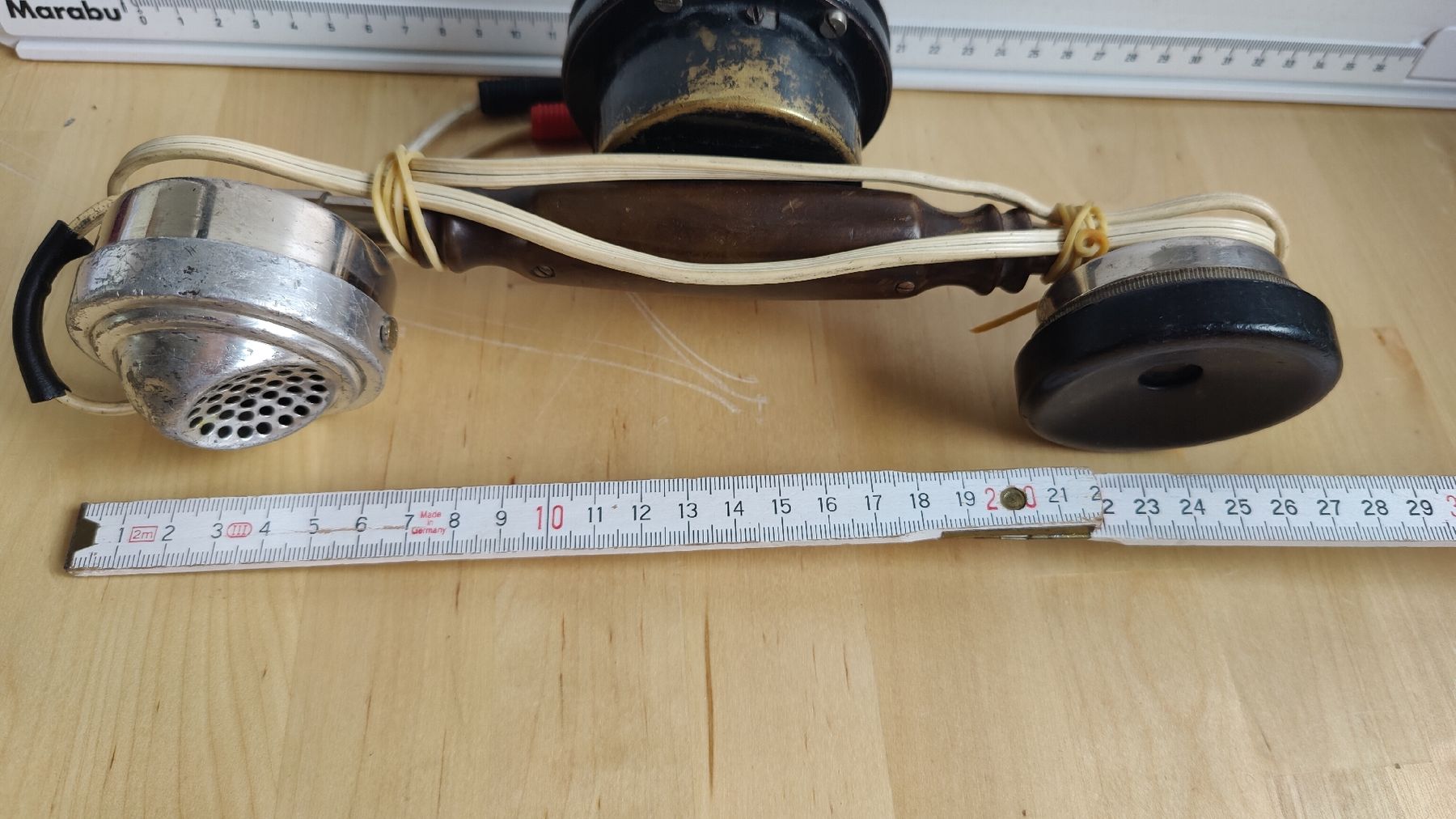 Telefoni: Antikes Prüftelefon mit Wählscheibe (LP3) – Usato da Neuenhof venduto da tap_mxt6 5