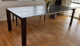 Esstisch ausziehbar Keramikplatte 230cm lang