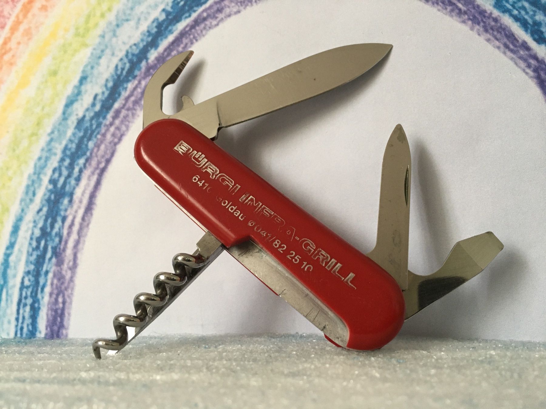 Wenger Taschenmesser: WENGER - Sackmesser - BÜRGI INFRA-GRILL – Gebraucht aus Andwil SG von Rainboli 1