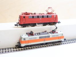 Fleischmann 2 x E-Loks BR 141/111 - Spur N