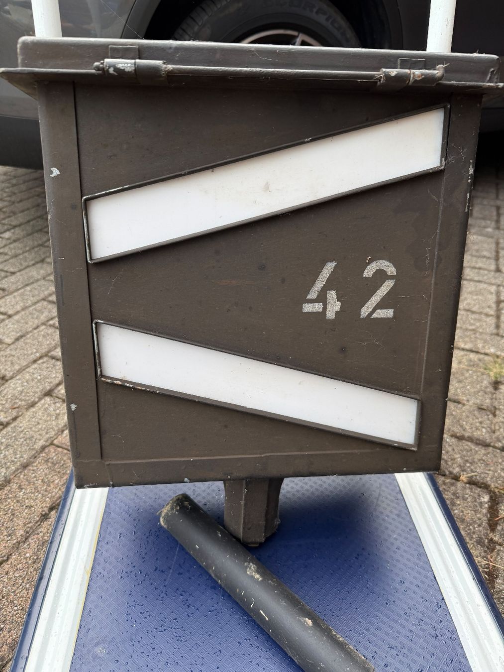SBB/CFF/FFS Insegne: SBB Weichensignal Nummer 42 – Usato da Münchenstein venduto da nz_sticks87