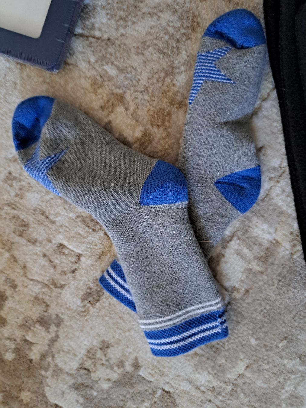 Calze per bambini: Socken grau blau Kleinkinder – Nuovo (secondo la descrizione) da Solothurn venduto da mar_zmy8