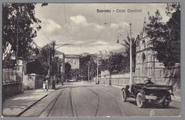 SANREMO,  CORSO CALLOTTI, BELEBT MIT OLDTIMER, *