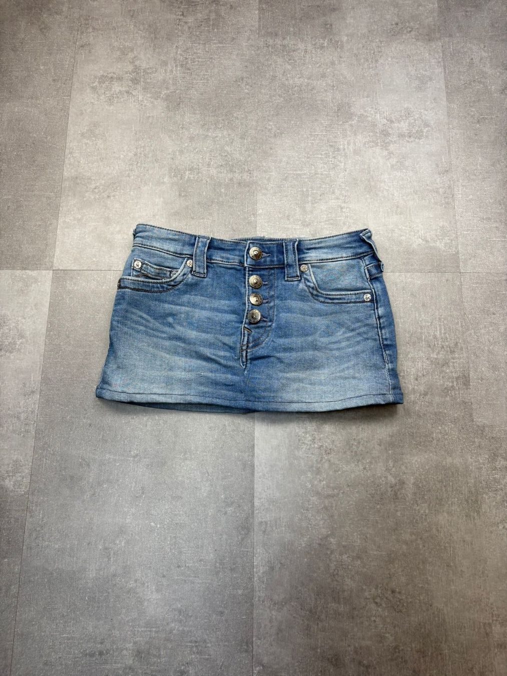 True Religion Gonne: True Religion Vintage Denim Rock - Grösse S – Nuovo (secondo la descrizione) da Werdenberg venduto da hase.vintage 1