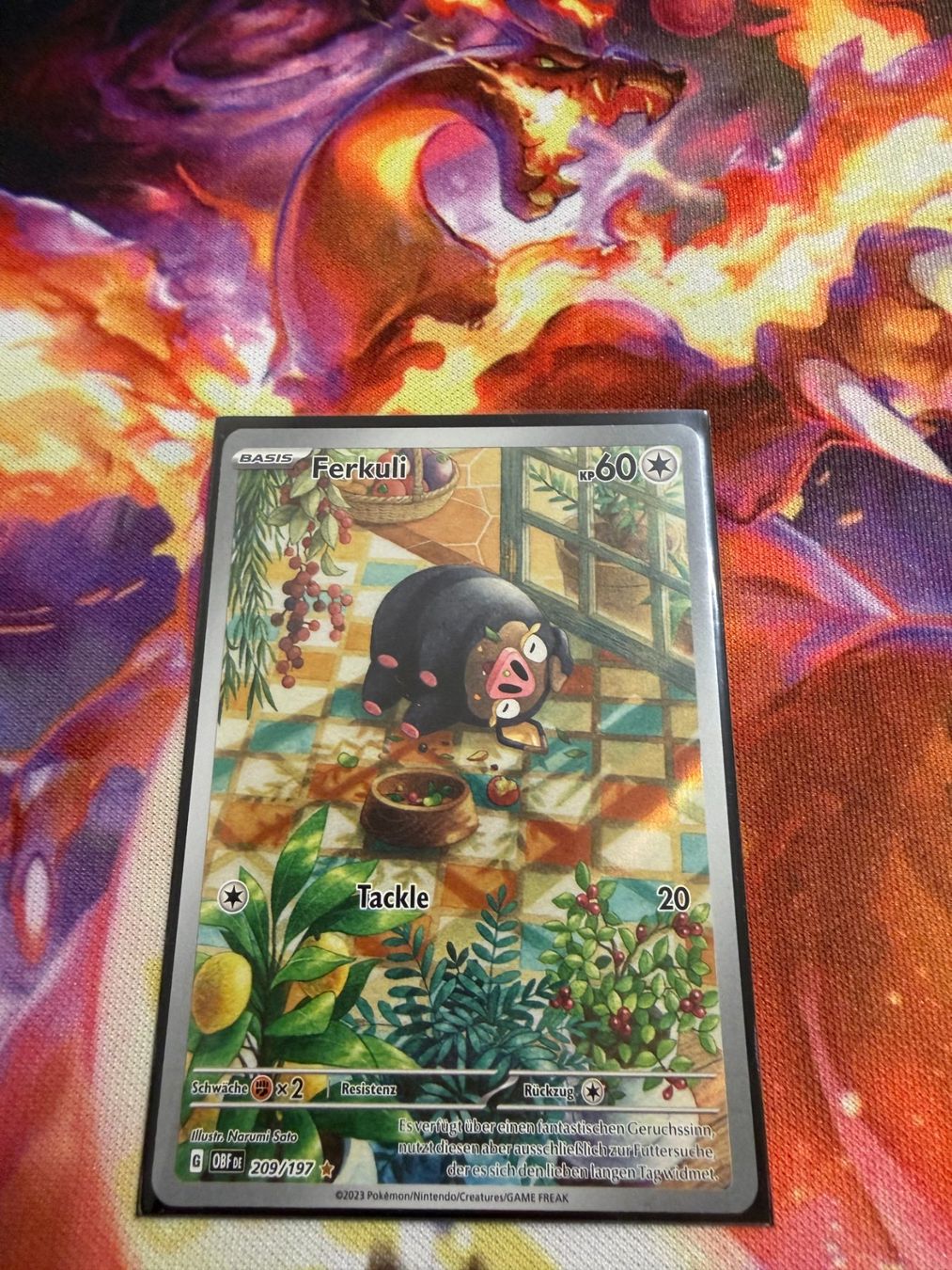 Pokémon Sammelbilder & Trading cards: Ferkuli (OBF 209) / Obsidianflammen – Neu (gemäss Beschreibung) aus Bülach von CherryBlu