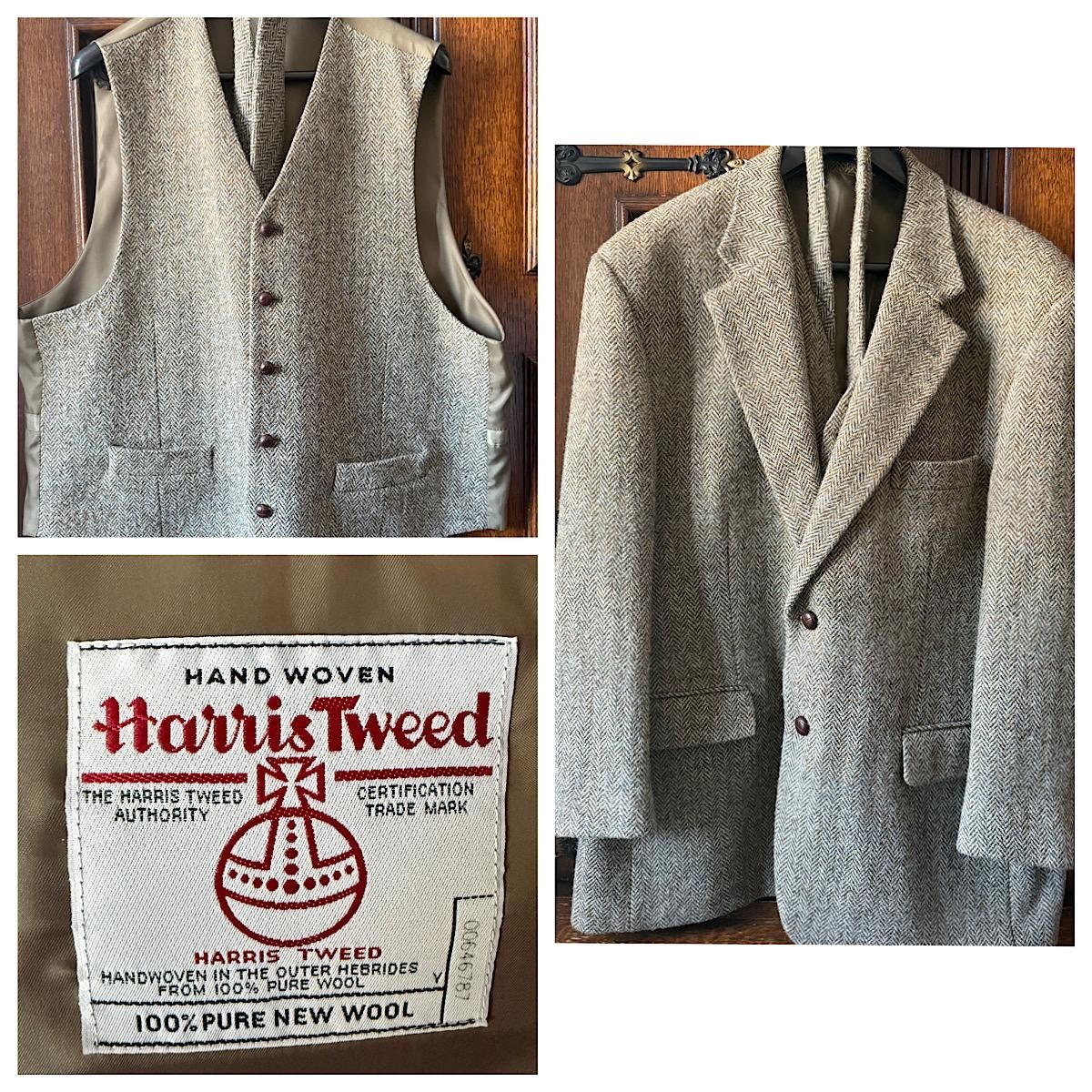 Giacche: Harris Tweed Jacke + Gilet – Usato da Plasselb venduto da PxMn