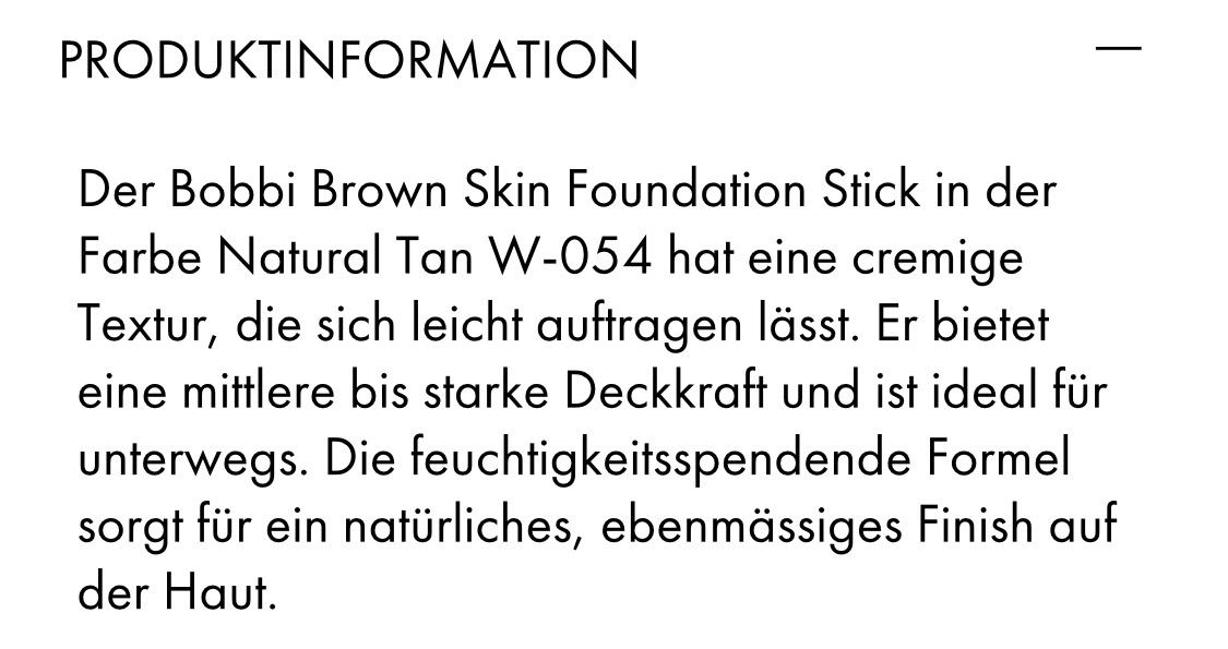 Make-up: BOBBI BROWN Skin Foundation Stick W 054 – Usato da Emmenbrücke venduto da little.treasures 4