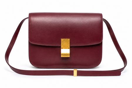 CÉLINE Classic Box Bag Bordeaux Full Set