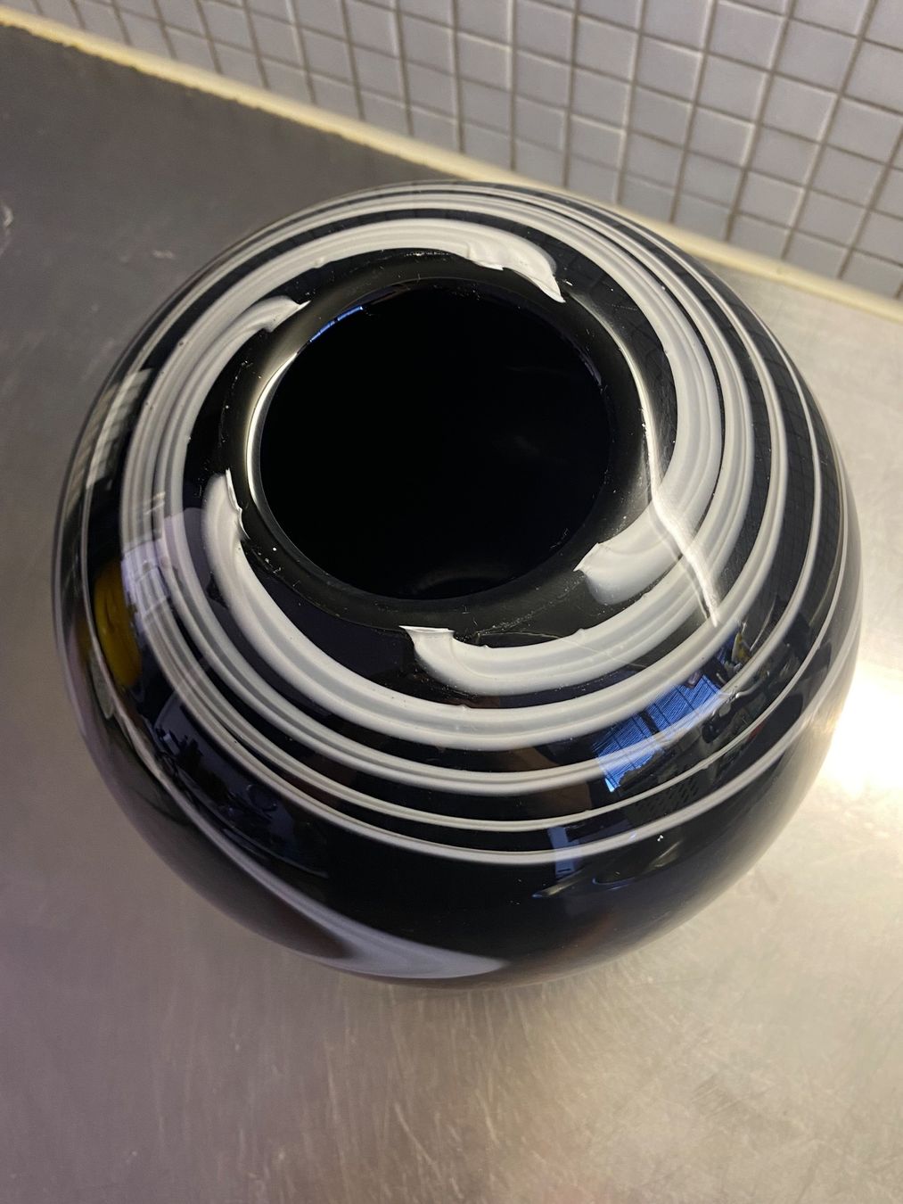 Murano Vasi & Recipienti: Mundgeblasene Murano Glasvase – Usato da Solothurn venduto da BORGHAGEN 7