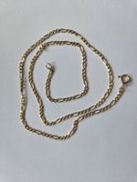 Gelbgold Kette , 18K Es wiegt 10,86 Gramm.