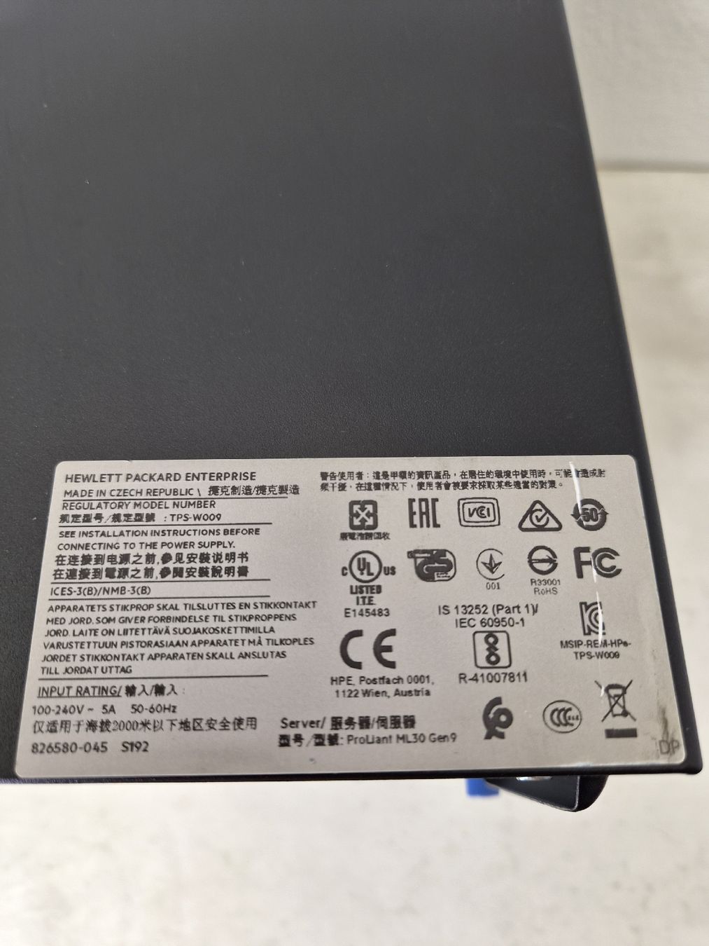 Hewlett Packard Server: HP ProLiant ML30 Gen9 Server, Intel Xeon, 4TB HDD – Usato da SCHAFFHAUSEN venduto da Atami99 8