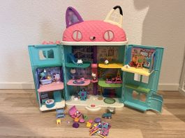 Gabby's Dollhouse Spielhaus mit Zubehör guter Zustand
