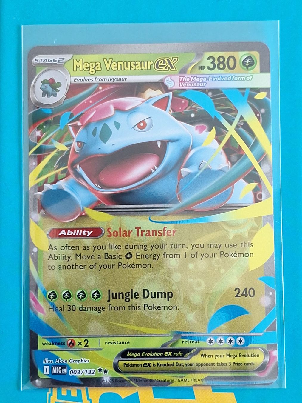 Pokémon Cartes à collectionner: Mega Venusaur Ex - Bisaflor - Mega Evolution – D'occasion à Altstätten SG par GGsGameshop