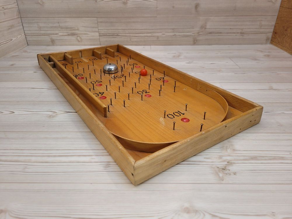 Vintage Holz FlipperSpiel Kugelspiel Kaufen auf Ricardo