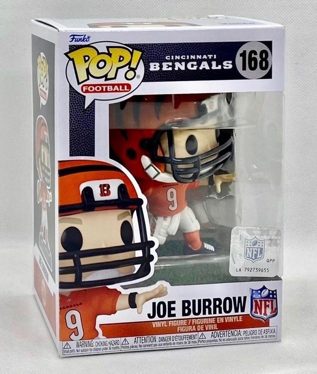 Funko Pop! Football NFL Cincinnati Bengals Joe Burrow Pop! Vinyl Figure  #168