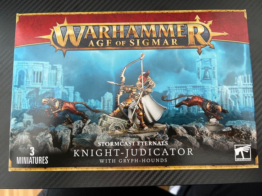 AOS Stormcast Eternals - Knight Judicator with gryph-hounds (Gebraucht ...