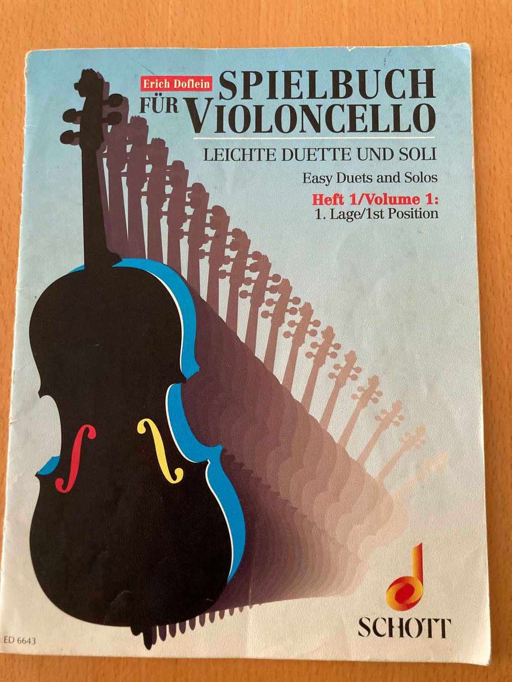 Bücher: Notenheft Cello, leichte Duette und Soli – Gebraucht aus Gelterkinden von froggy80