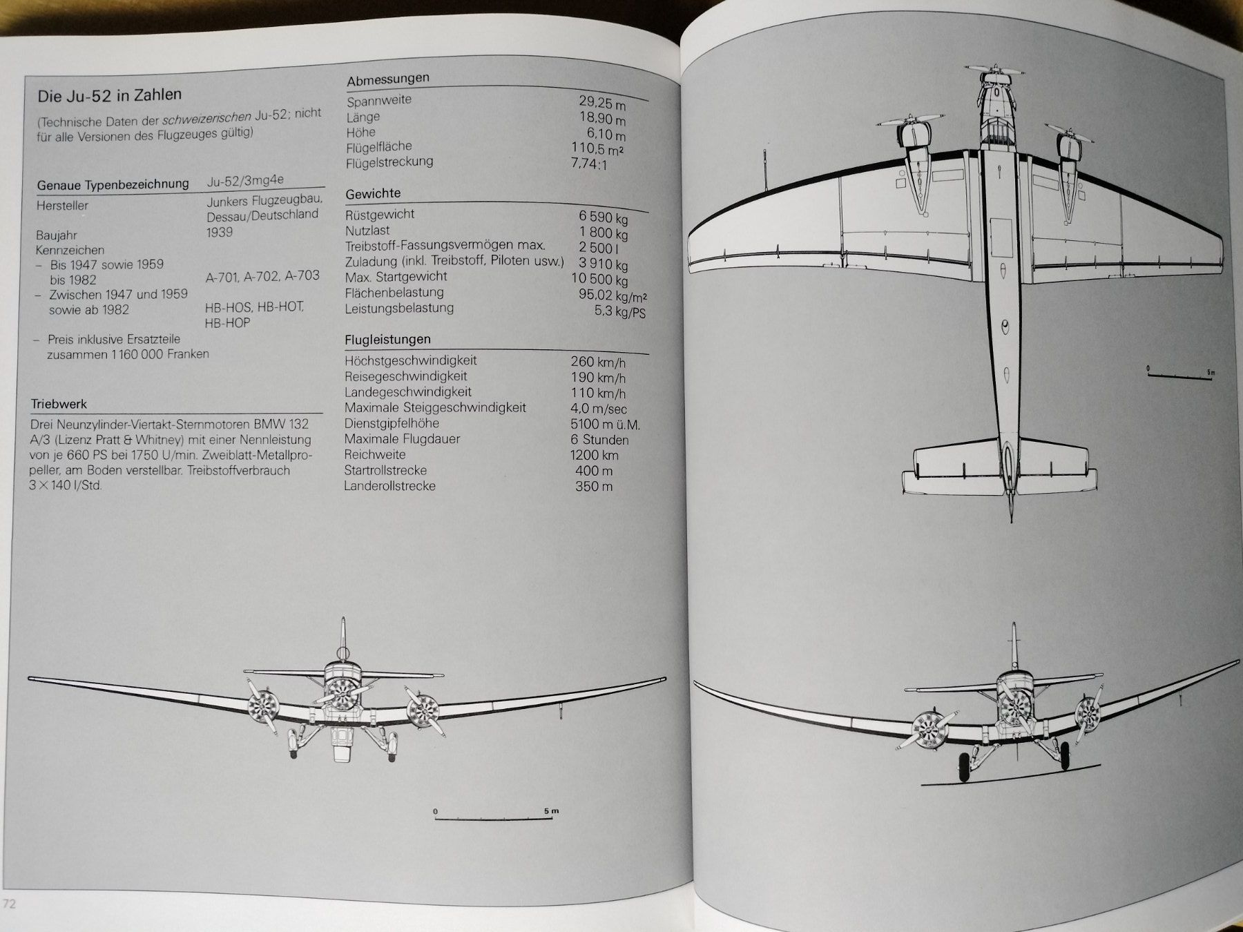 Libri: Flugzeug Buch , Flieg weiter JU-52 – Usato da Schwanden Sigrisw venduto da len_9yqg 6