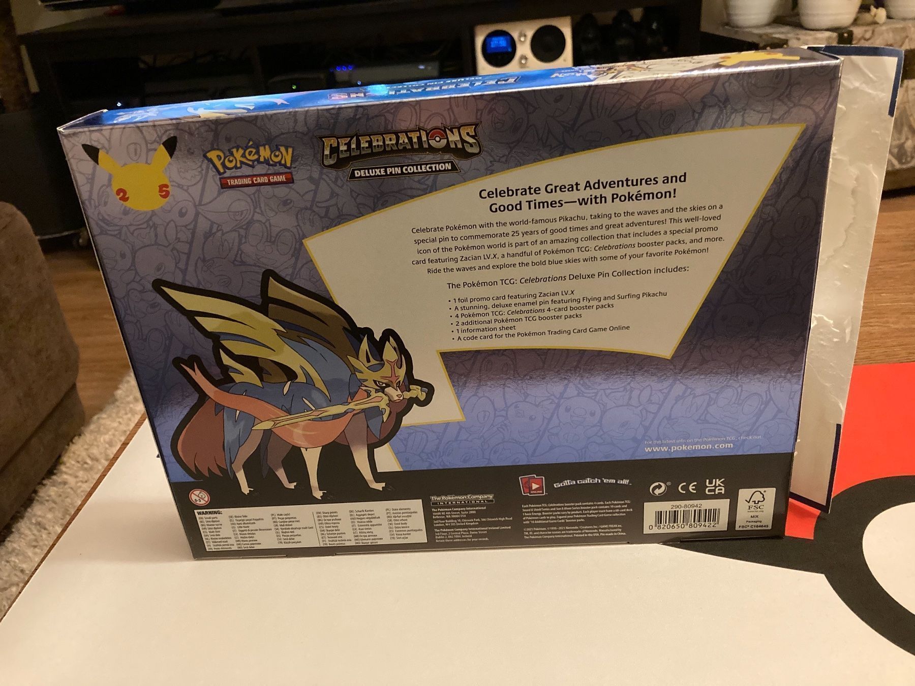 Pokémon Carte collezionabili: Pokemon Celebrations Englisch Zacianbox – Usato da Küssnacht am Rigi venduto da Ebikoner 5