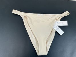 CALVIN KLEIN High Rise Cheeky Bikini Hose Gr. L