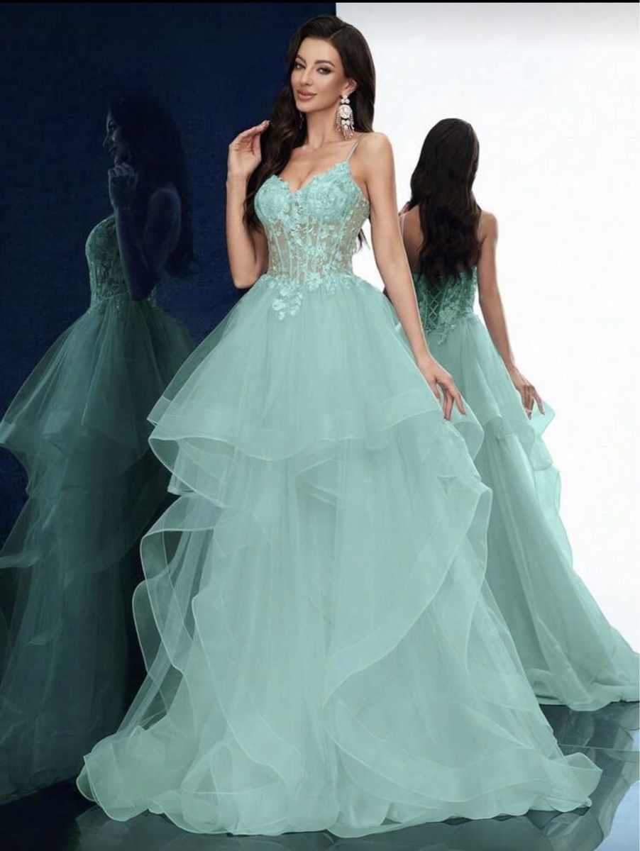 Vestiti: Traumhafte Abendkleid neu Grösse S – Nuovo e nell'imballaggio originale da Amriswil venduto da JaJa-Express 3