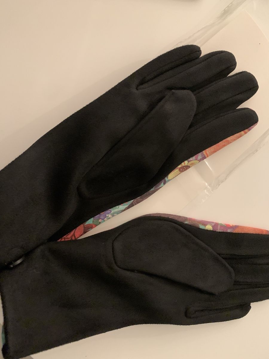 Guanti & manicotti: Frida Kahlo Handschuhe mit Seide,Grösse S/M Neu – Nuovo e nell'imballaggio originale da Nunningen venduto da silvermoon68 3