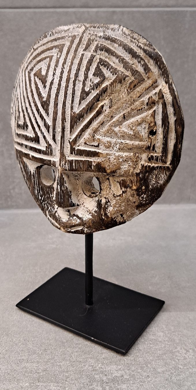 Maschere: Masque chamanique de Sumbawa – Nuovo e nell'imballaggio originale da St-Aubin-Sauges venduto da Rrrrrrrrrrr