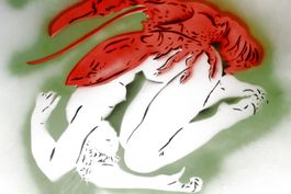 KAZOTO SHINTO (Japan, *1960) Erotischer Murakami, Stencil