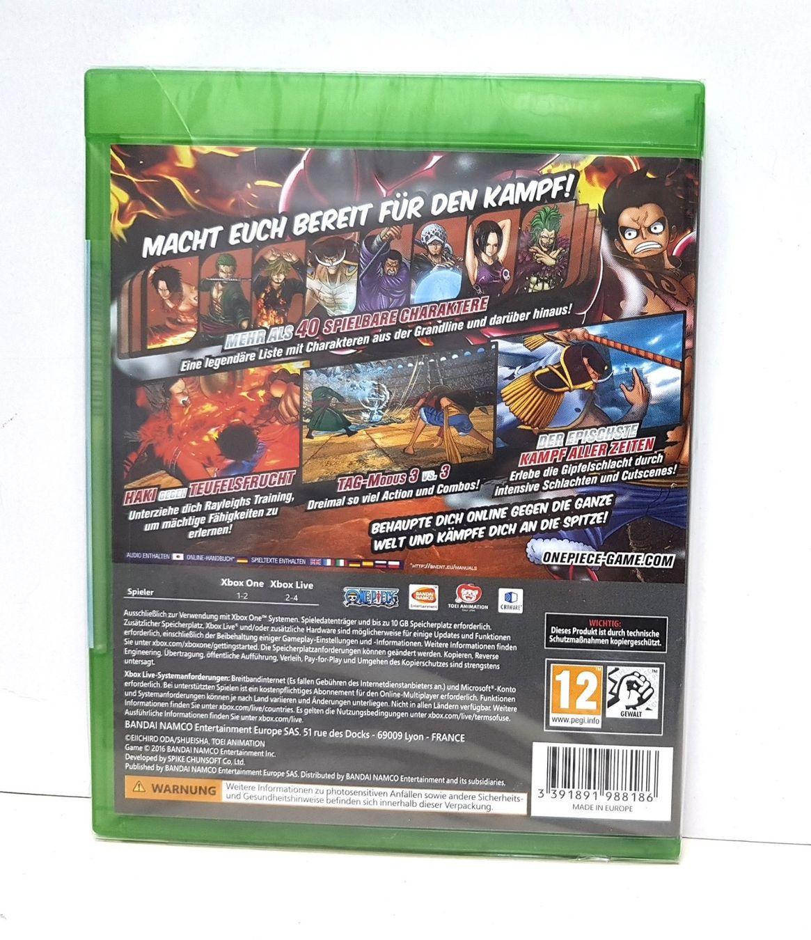 Microsoft Giochi: One Piece Burning Blood Xb One / Neu – Nuovo e nell'imballaggio originale da Schüpfheim venduto da Games_Spielkonsolen 2