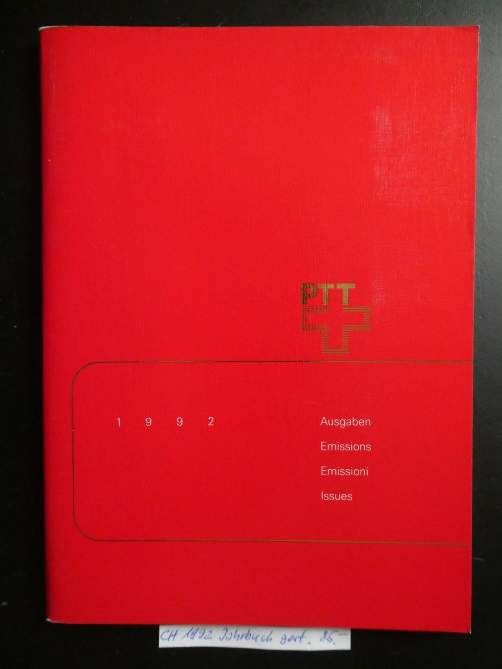 Tutti i francobolli: CH 1992 Jahrbuch gestempelt – Usato da Lausen venduto da Herbamare01