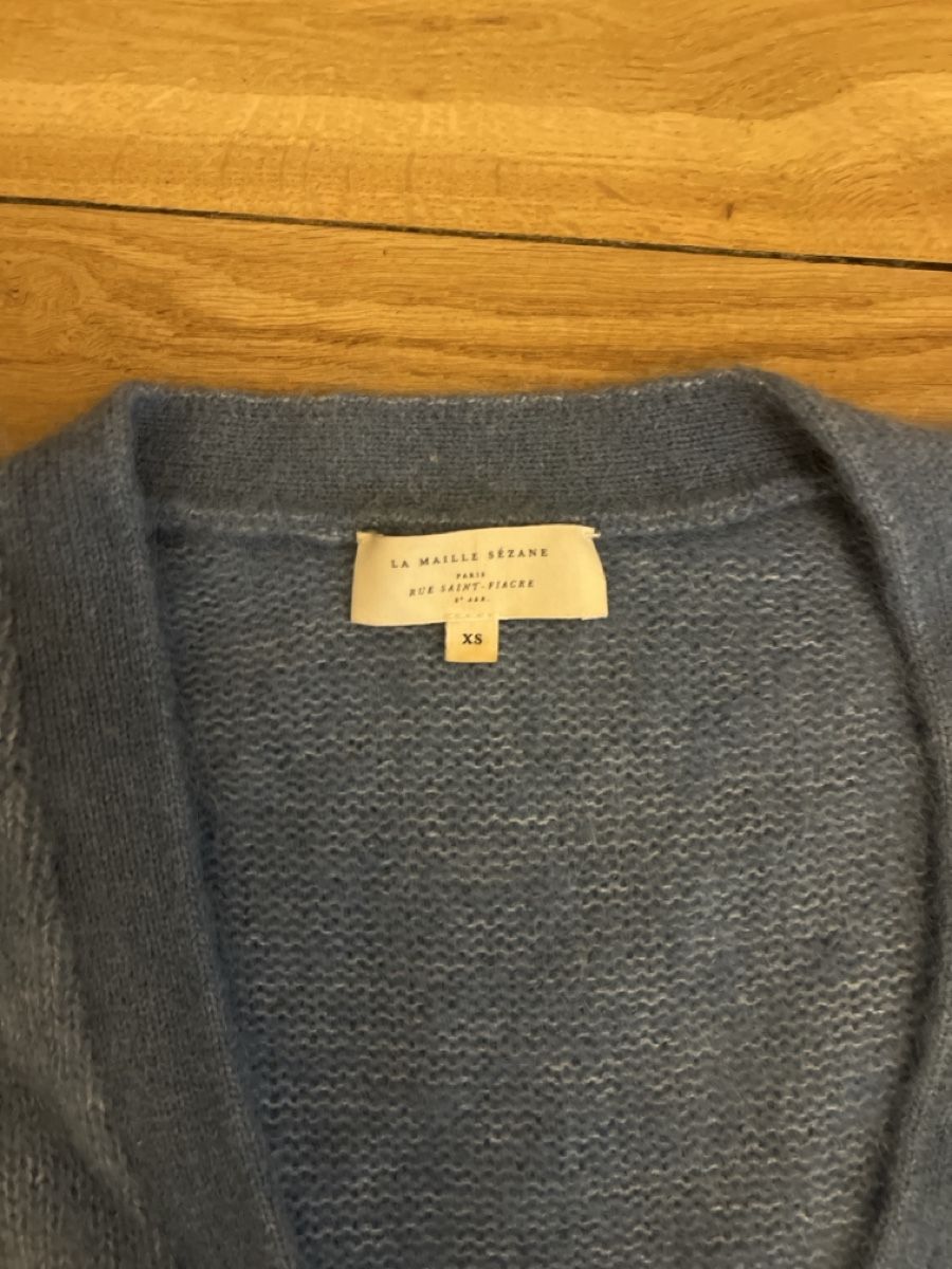 Sezane Pullover & Sweatshirts: Sezane Strickjacke Blau – Gebraucht aus Basel von lore_pil 2