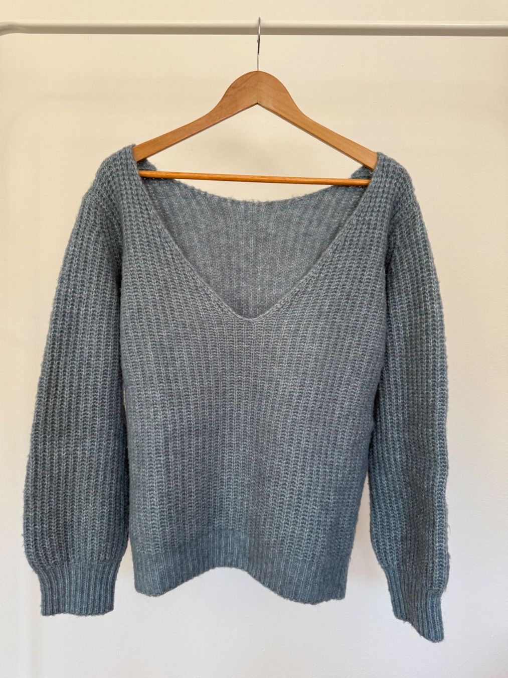 Maglioni & Felpe: Peace n’ love Strickpullover, hellblau, Grösse One Size – Usato da Kriens venduto da MeinKleiderschrank 1