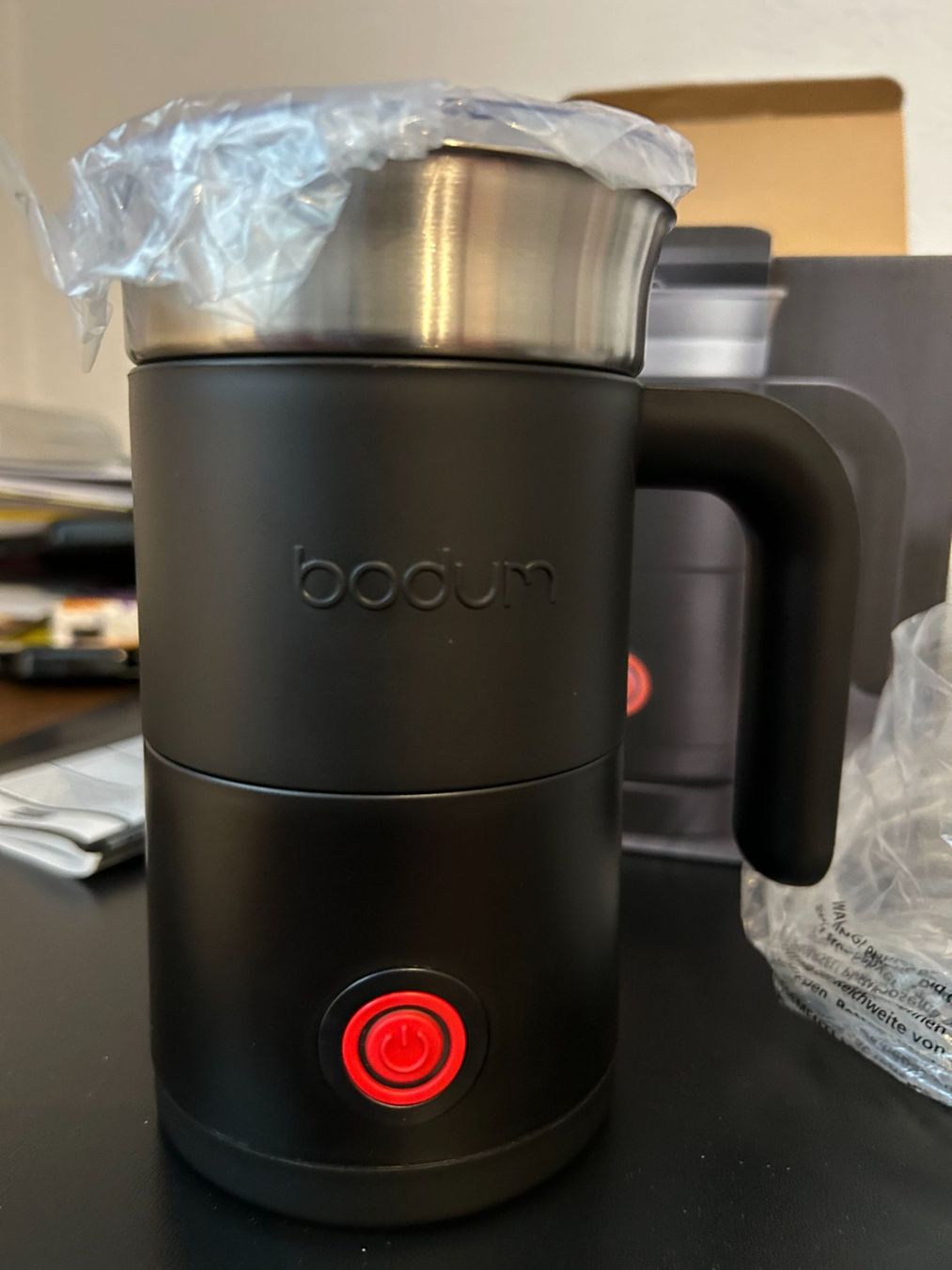 Bodum Elettrodomestici da cucina: Elektrischer Milchaufschäumer «Bistro» BODUM – Nuovo e nell'imballaggio originale da Veltheim venduto da rog_vm8n