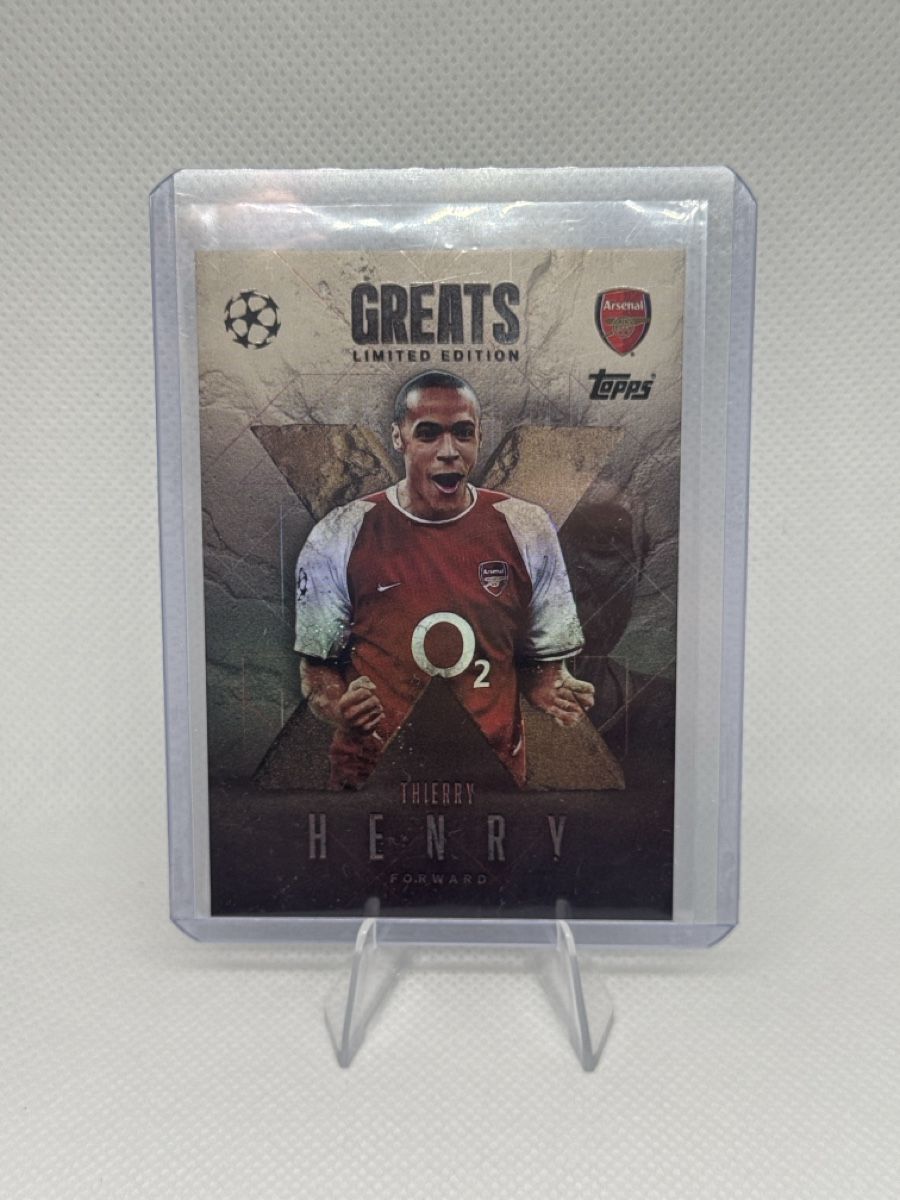 Topps Carte collezionabili: GREATS LIMITED EDITION THIERRY HENRY – Nuovo (secondo la descrizione) da Muolen venduto da Pelon1