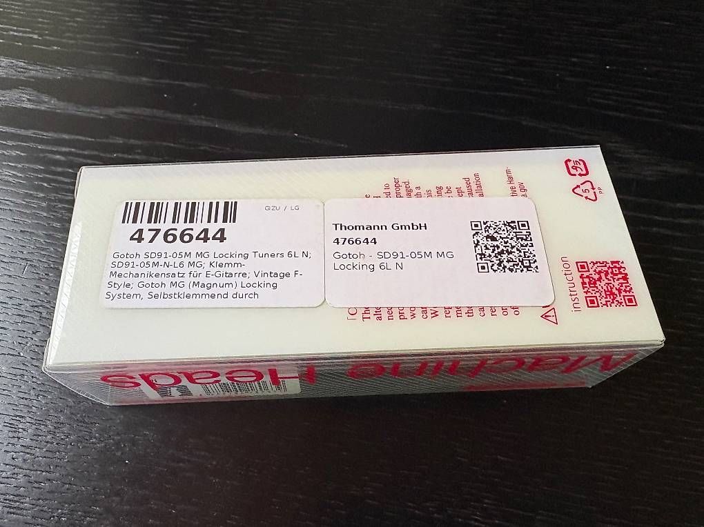 Strumenti musicali: Gotoh SD91-05M MG Locking 6L N – Usato da Brügg BE venduto da Mathys1 2