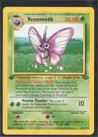 POKÉMON / Venomoth / Jungle 1999 🇺🇸 1st Edition / 1Fr.!