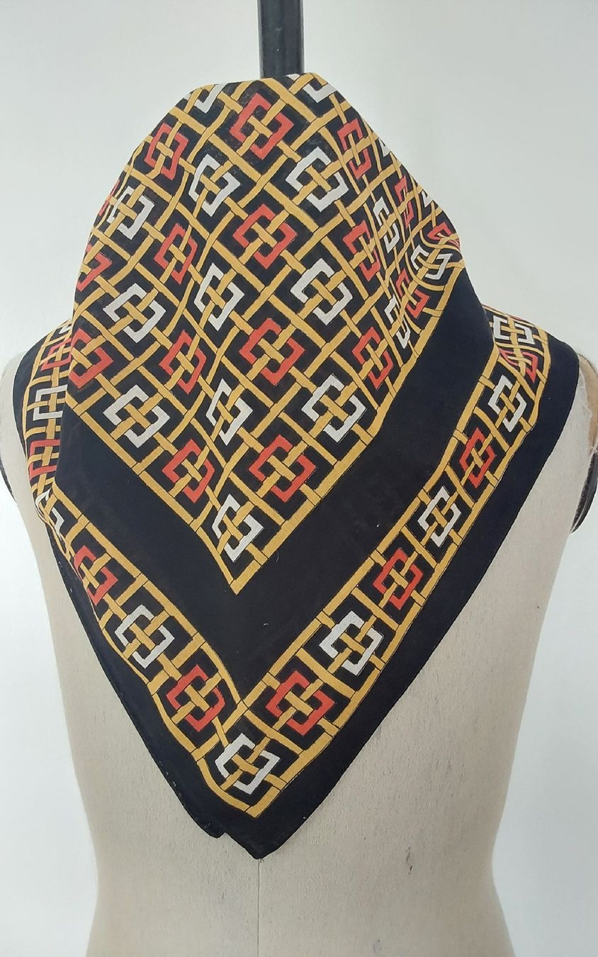 Foulard & Sciarpe: Baumwolltuch quadratisch – Nuovo (secondo la descrizione) da Köniz venduto da scopello12