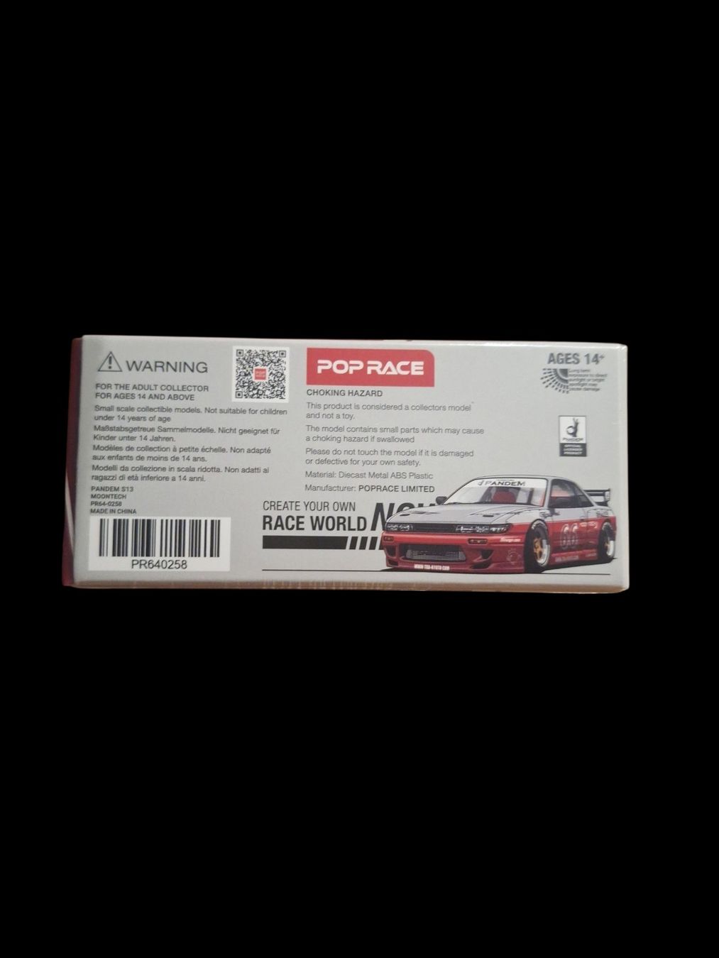 True Scale Miniatures Modellini d'auto: Pop Race Pandem S13 PR64-258 – Nuovo e nell'imballaggio originale da Adlikon venduto da Mmartin0 1