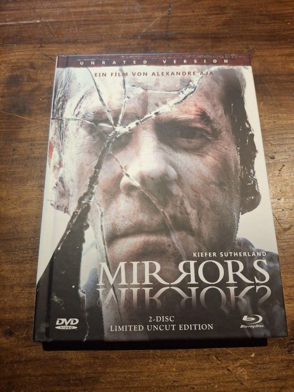 Tutti i DVDs: DVD Mirrors Uncut Edition 2-Disc Kiefer Sutherland – Usato da Heimenschwand venduto da fahrni01