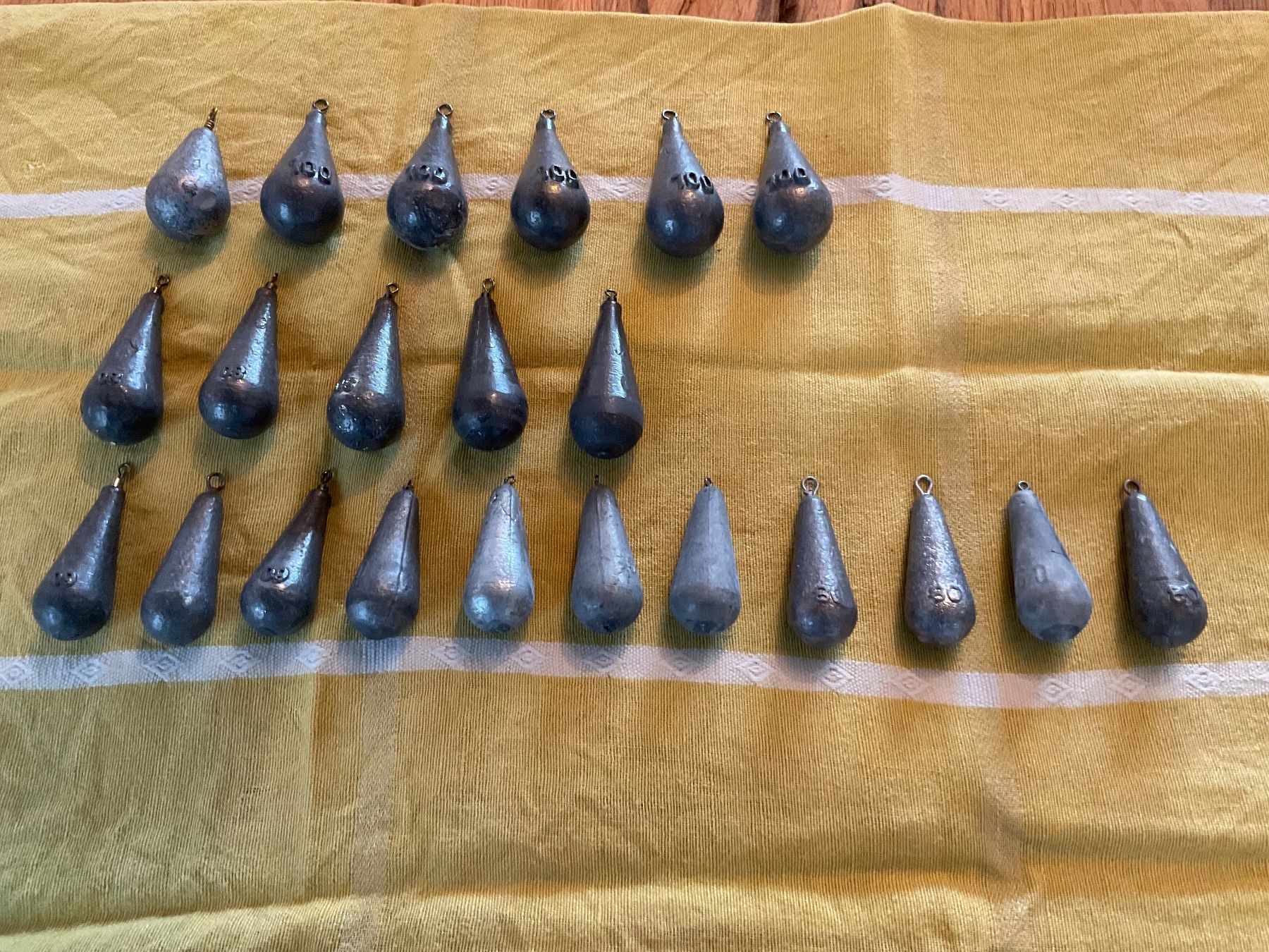Esche: Angeln / Birnenblei / Fischereiblei – Usato da aarwangen venduto da Butzi99