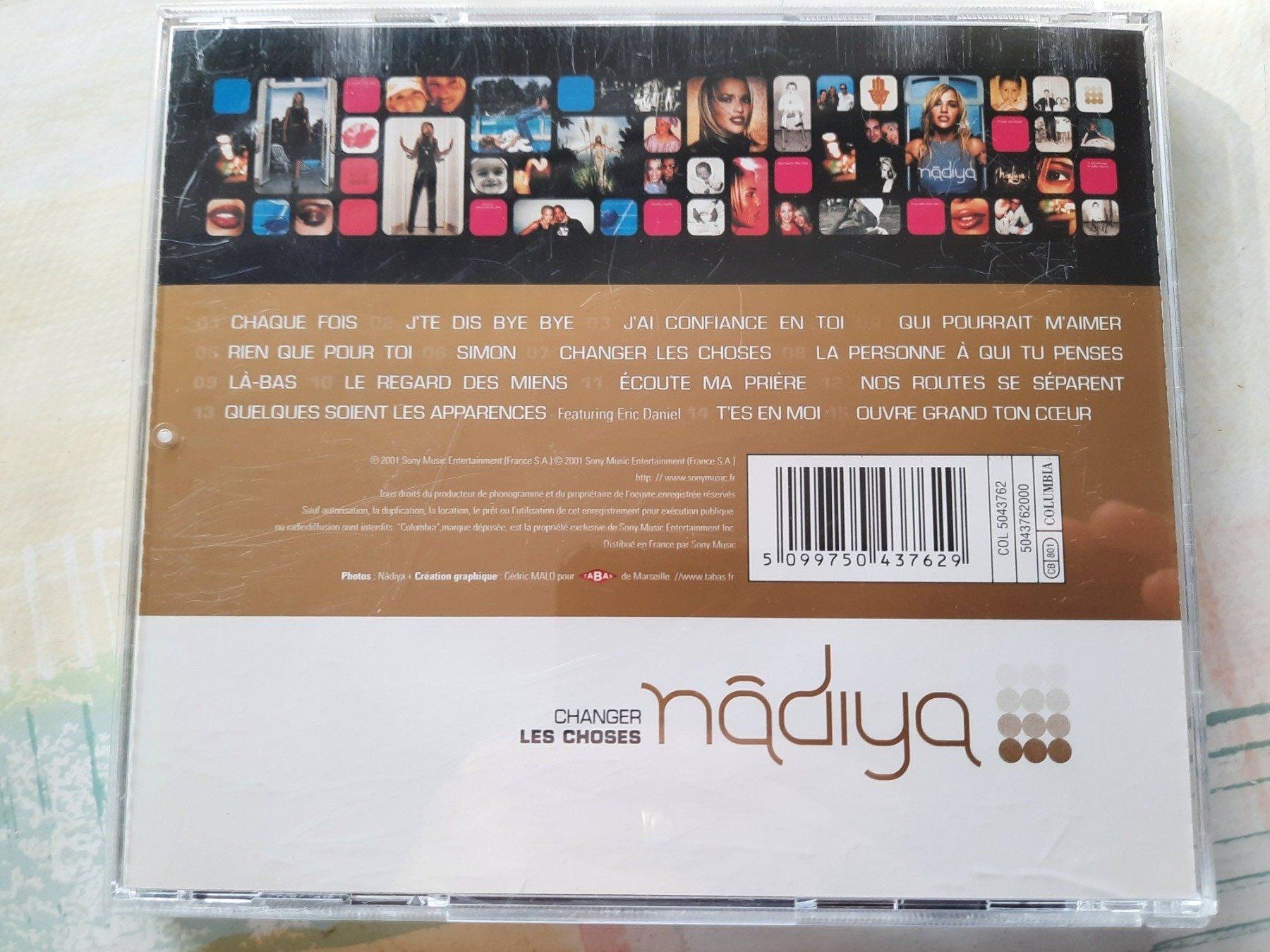 CDs: Cd Nadiya - Changer les choses – D'occasion à Pully par bro_n52j 1