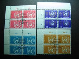 CH OMM 1973 Meteorologischer  4er BL ES