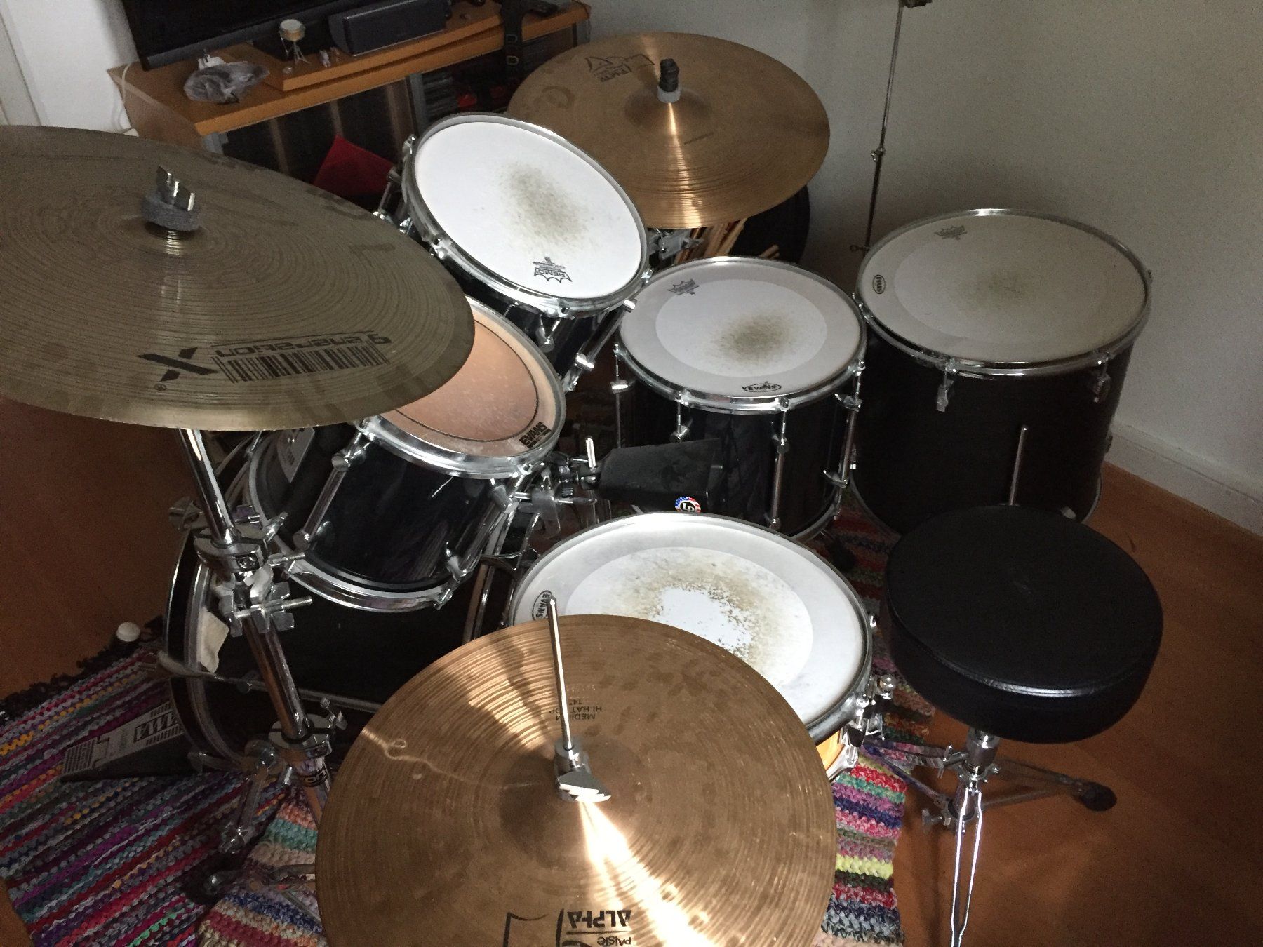 Strumenti musicali: 5 Teiliges Schlagzeug Sonor Force 2000 – Usato da Frauenfeld venduto da Laidbackluke 1