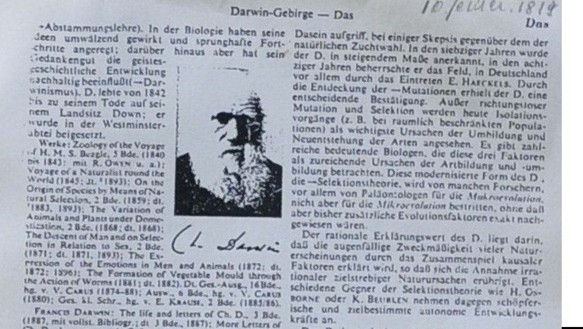 Gemälde: Portrait de Charles Darwin – Gebraucht aus Vouvry von Marr0 3