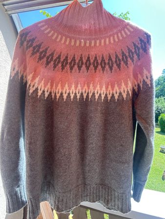 Warmer Winter Pullover mit Rollkragen, Grösse M, Top! (51)