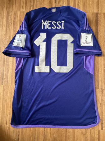 Original Messi Argentinien WM 2022 Trikot L