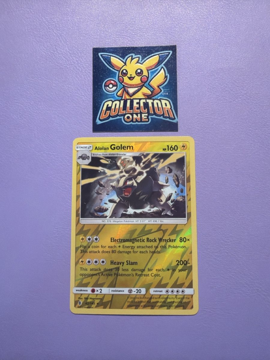 Pokémon Carte collezionabili: Pokemon Golem Reverse Holo Rare 2017 Top – Nuovo (secondo la descrizione) da Lommiswil venduto da CollectorOne