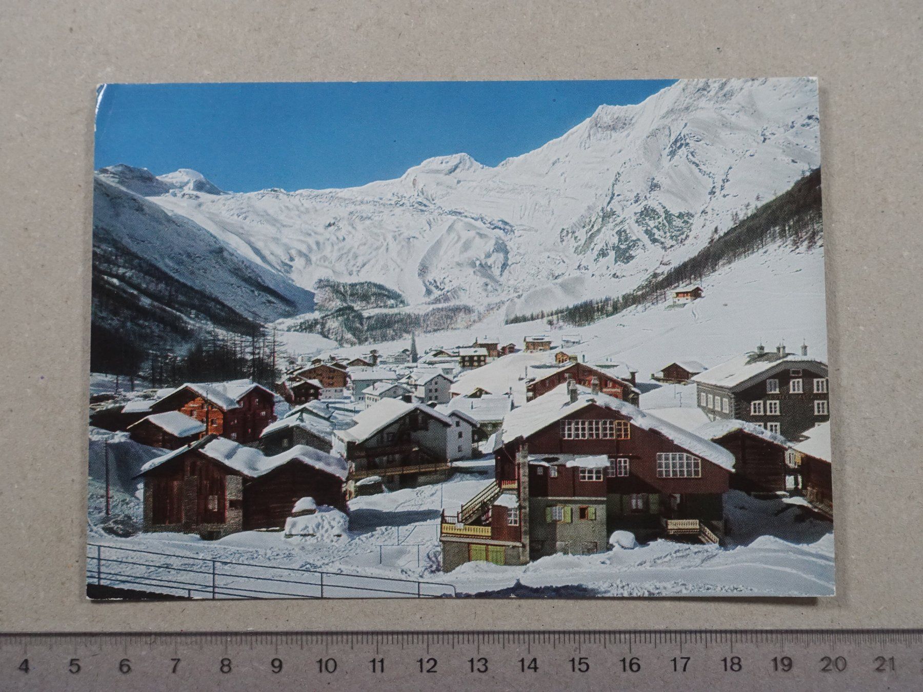 Cartes postales: Saas Fee, Feegletscher – D'occasion à Lenzburg par fh1
