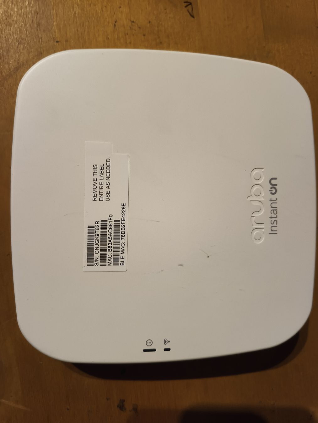Aruba WiFi: Aruba instant on Ap11 / AccessPoint – Usato da Neuenegg venduto da DerParanoideAndroide